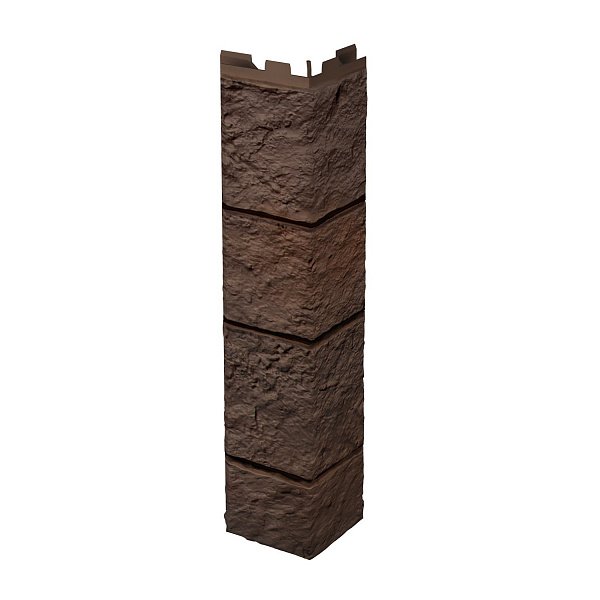 Угол наружный Solid SandStone Dark Brown